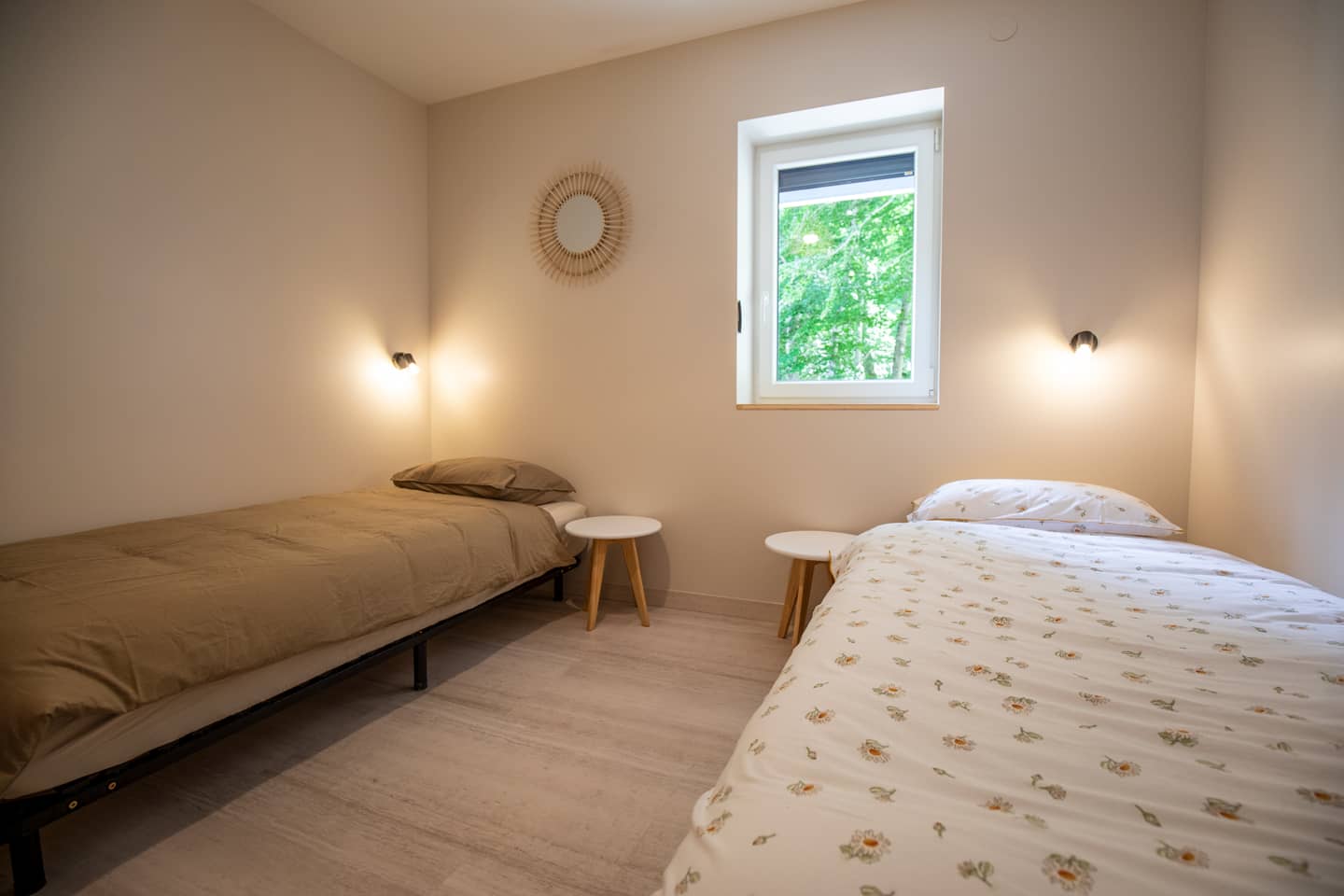 Chambre Nouveau départ du gîte La Résilience