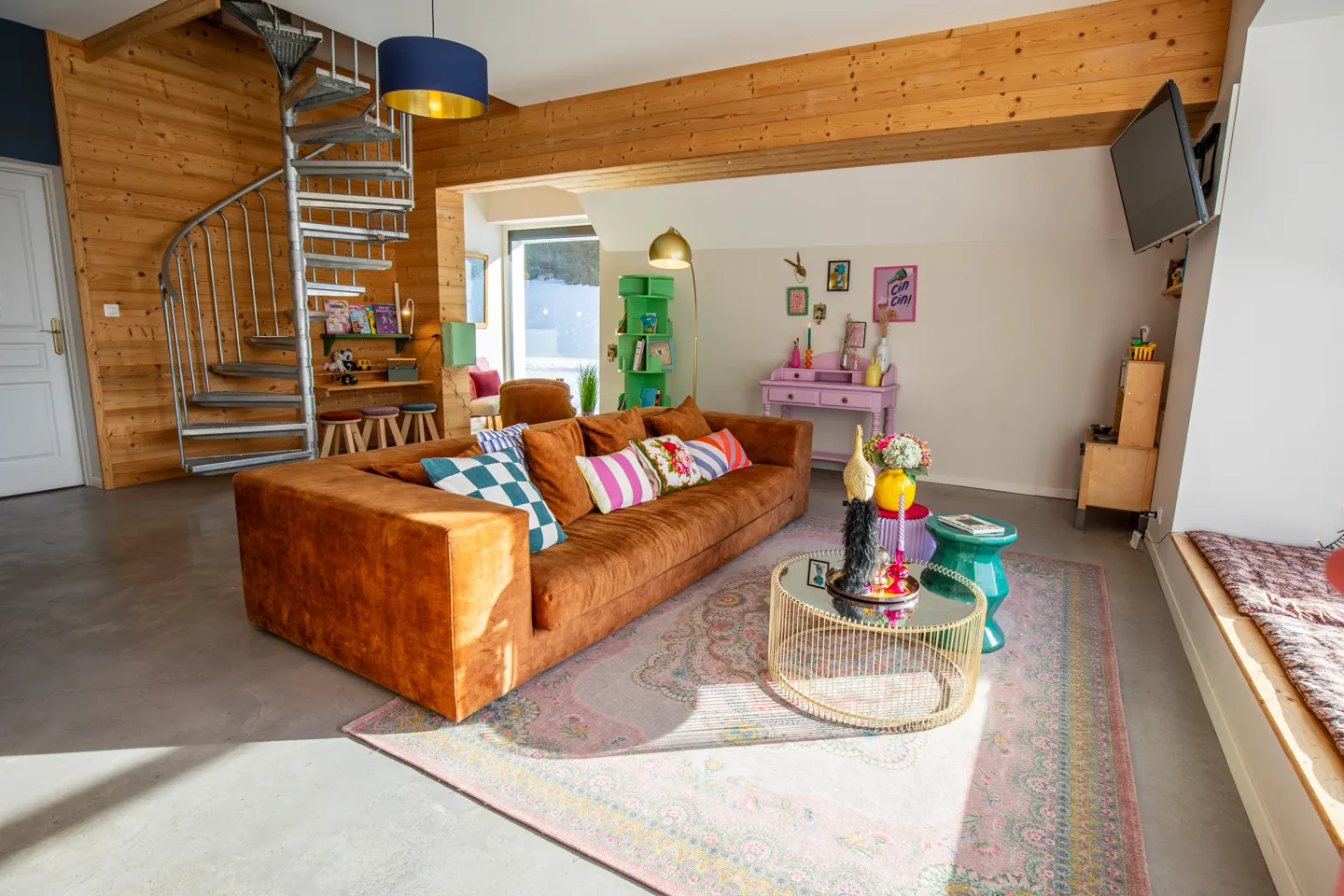 Séjour du gîte bohème